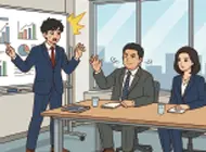 会議での衝突